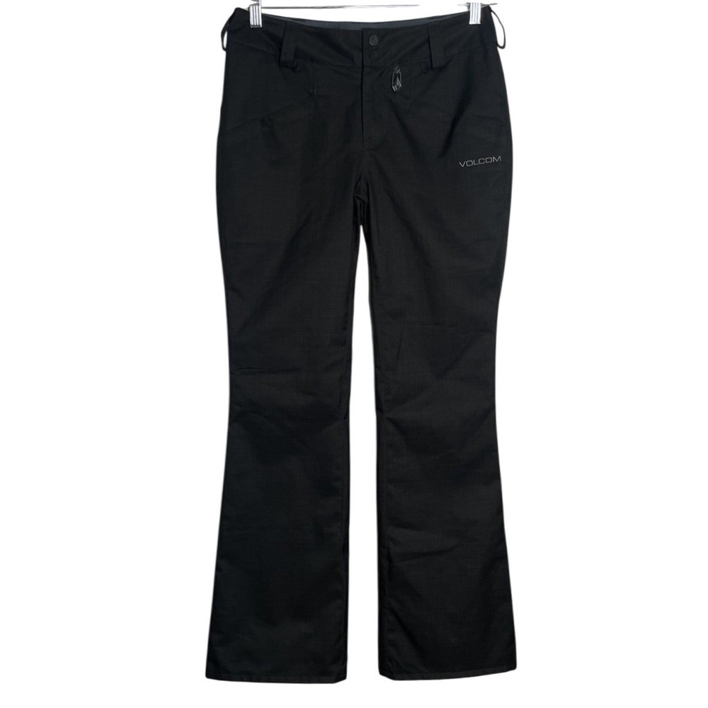 Volcom Modern Straight Snow Pants Black Waterproof Womens Small SP